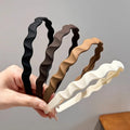 Solid Wave Plastic Hairband